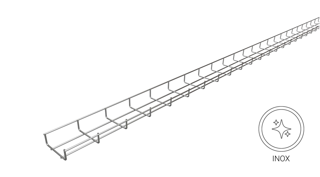 35 TLS 050 Paslanmaz Tel Kanal (50x35x4mm) (SS304)